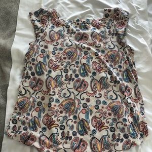 LOFT Square Neck Flowy Tee